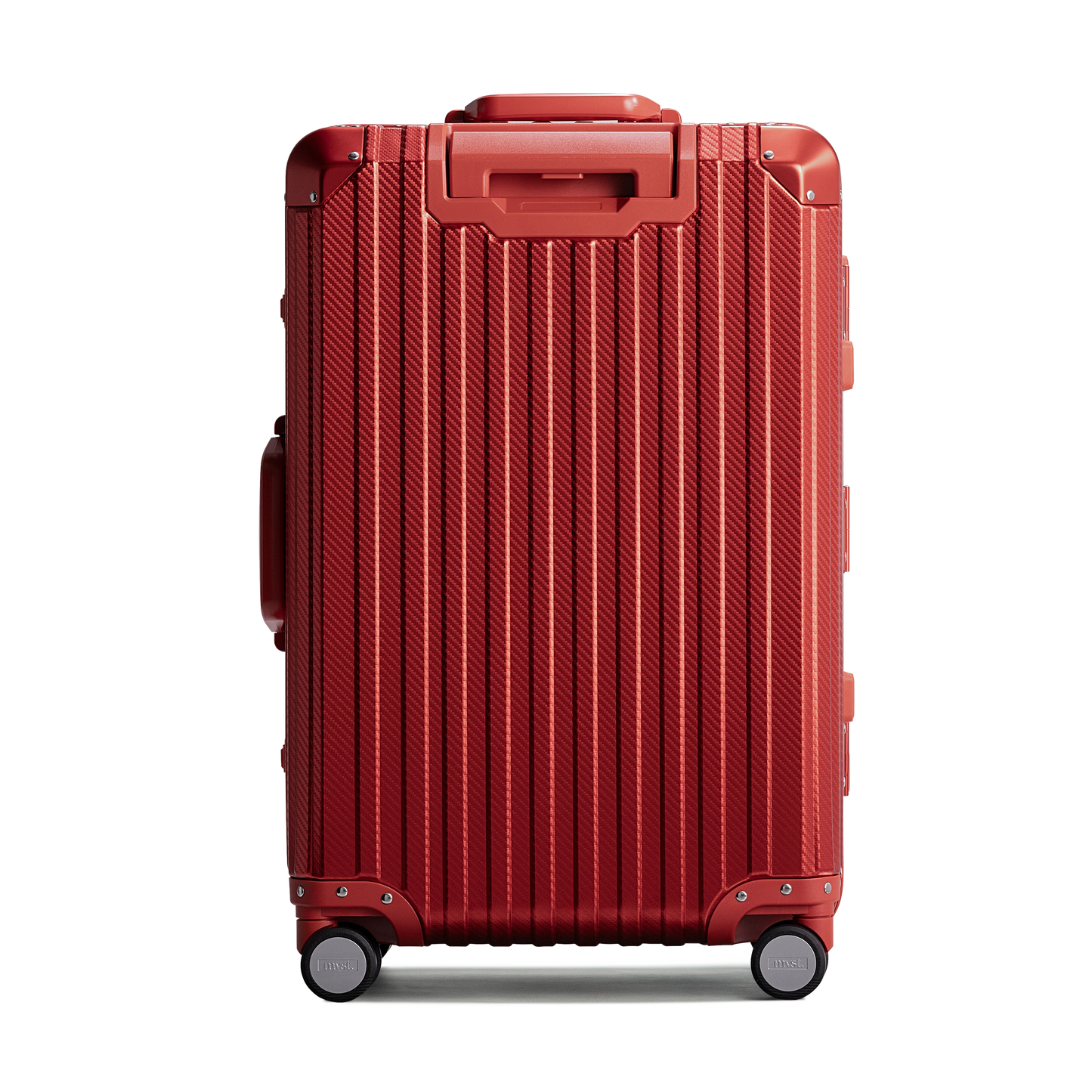 Red Aluminium Luggage