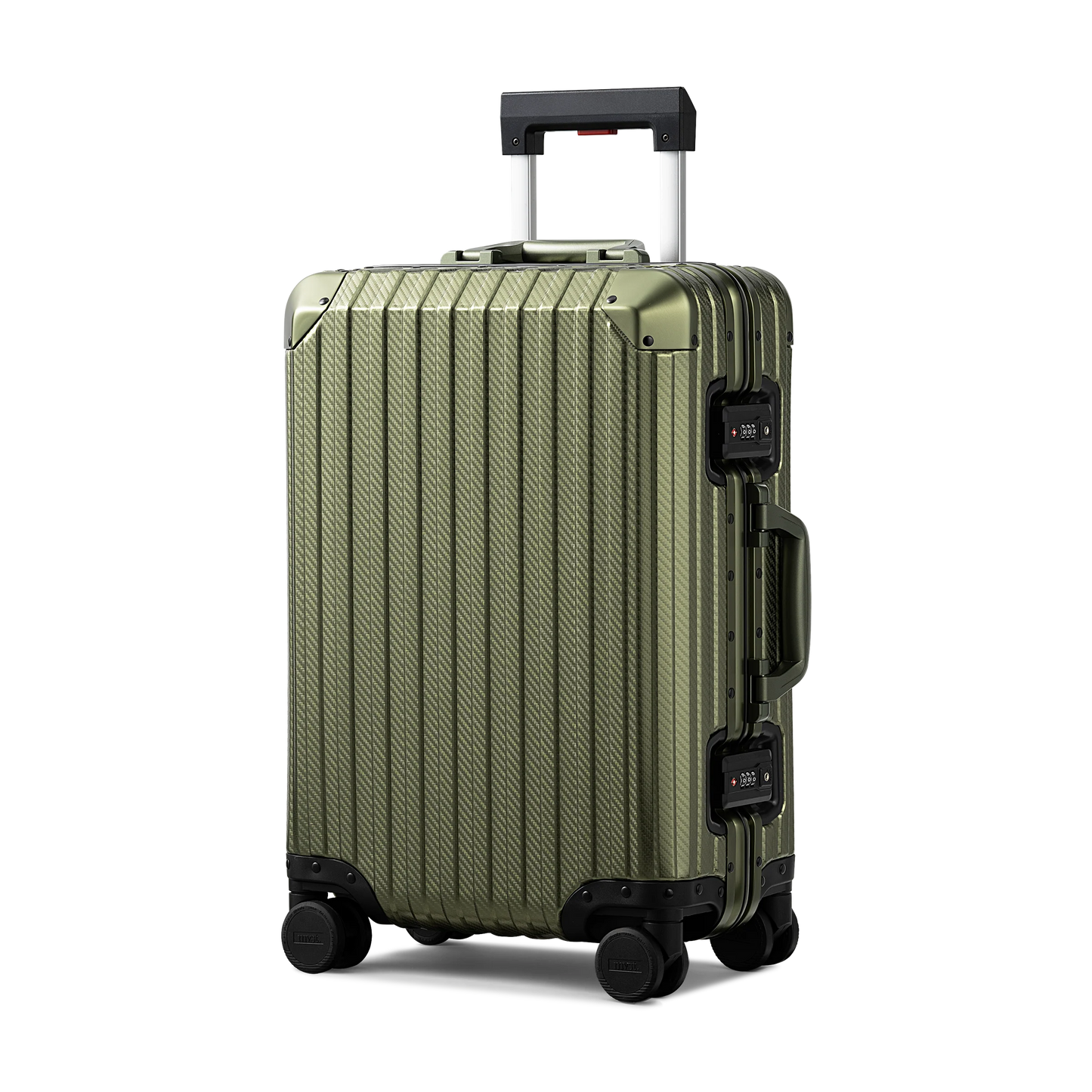Green Aluminium Luggage