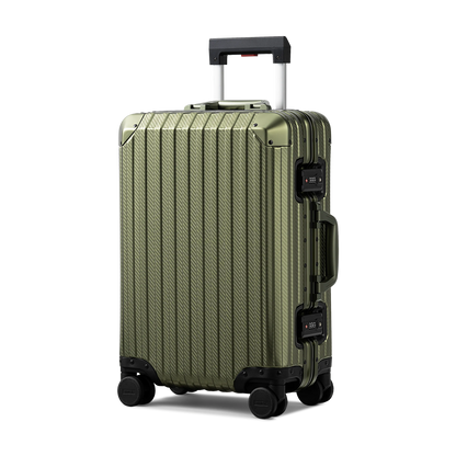 Green Aluminium Luggage