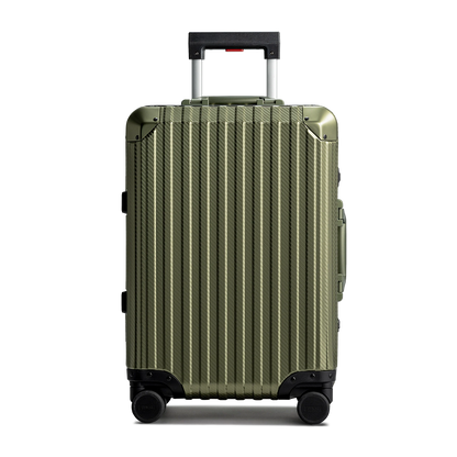 Green Aluminium Luggage