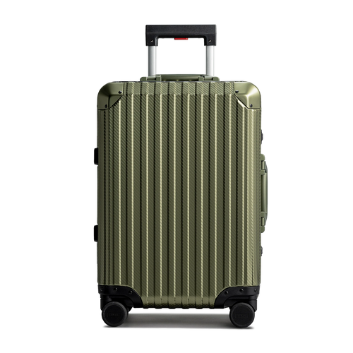 Green Aluminium Luggage