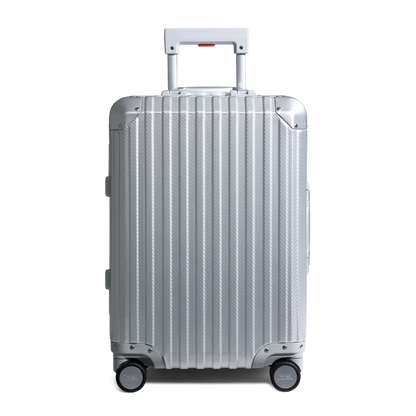 Silver Aluminium Luggage