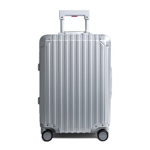 Silver Aluminium Luggage