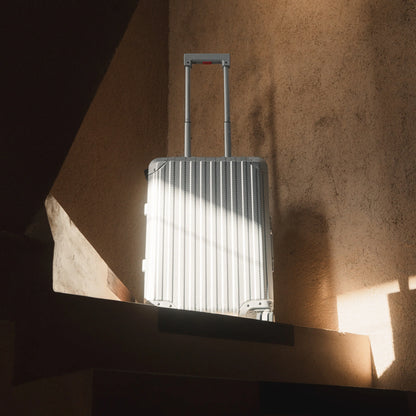 Silver Aluminium Luggage