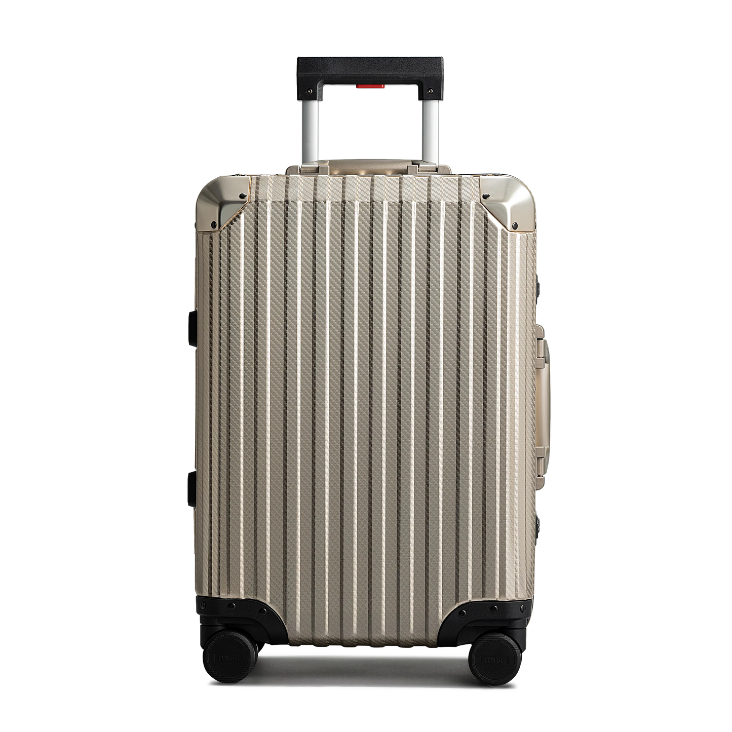 Gold Aluminium Luggage