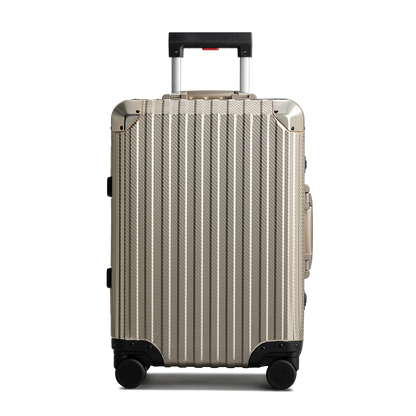 Gold Aluminium Luggage