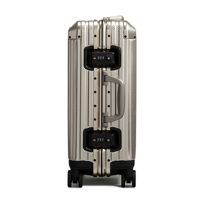 Gold Aluminium Luggage