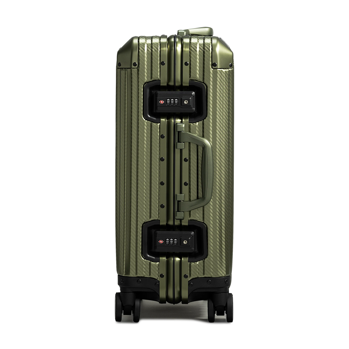 Green Aluminium Luggage