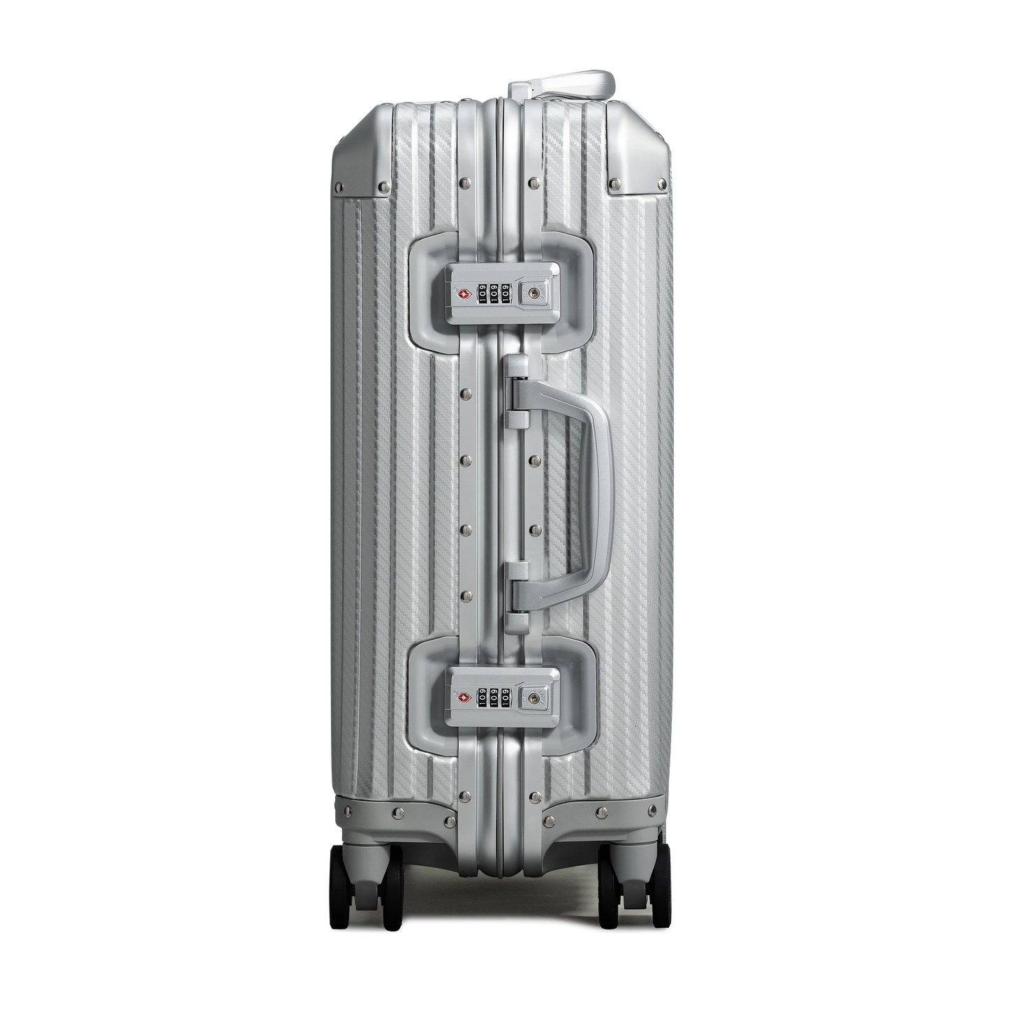 Silver Aluminium Luggage